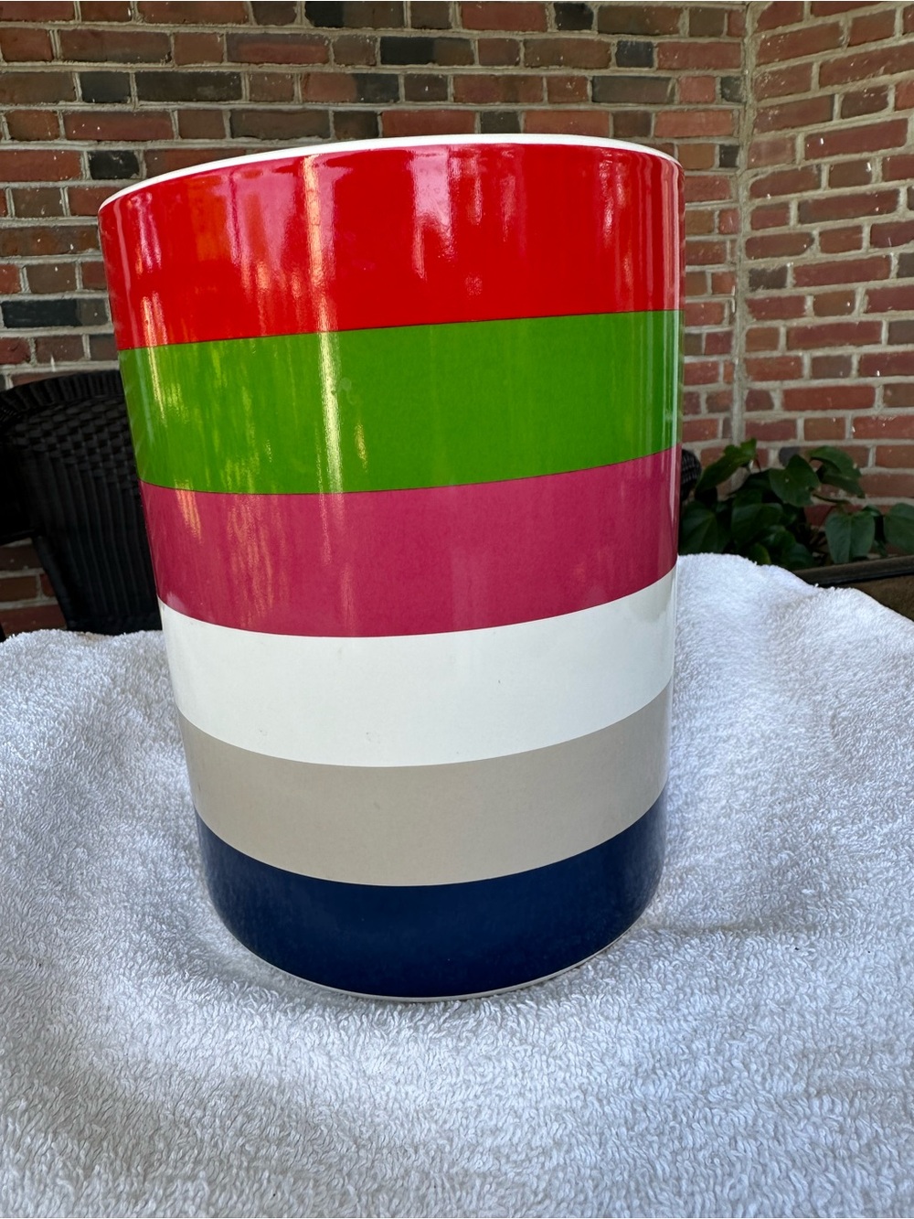 Kate Spade for Lenox Multicolored Utensil Crock